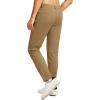 imageG Gradual Mens Stretch Golf Pants with 6 Pockets Slim Fit Dress Pants for Men Travel Casual WorkDark Khaki