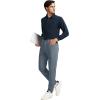imageG Gradual Mens Stretch Golf Pants with 6 Pockets Slim Fit Dress Pants for Men Travel Casual WorkDusty Blue