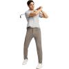 imageG Gradual Mens Stretch Golf Pants with 6 Pockets Slim Fit Dress Pants for Men Travel Casual WorkDusty Grey