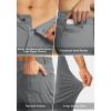 imageG Gradual Mens Stretch Golf Pants with 6 Pockets Slim Fit Dress Pants for Men Travel Casual WorkLight Grey