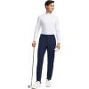 imageG Gradual Mens Stretch Golf Pants with 6 Pockets Slim Fit Dress Pants for Men Travel Casual WorkNavy
