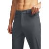 imageG Gradual Mens Stretch Golf Pants with 6 Pockets Slim Fit Dress Pants for Men Travel Casual WorkSteel Grey
