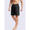 imageG Gradual Mens Swim Trunks Quick Dry Bathing Suit Beach Board Shorts for Men with Zipper Pockets and Mesh LiningBlack