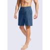 imageG Gradual Mens Swim Trunks Quick Dry Bathing Suit Beach Board Shorts for Men with Zipper Pockets and Mesh LiningDark Blue