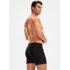 imageG Gradual Mens Swimsuit Trunks with Zipper Pockets Quick Dry Swimwear Bathing Suit Swim Briefs Board Shorts for MenBlack