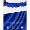 imageG Gradual Mens Swimsuit Trunks with Zipper Pockets Quick Dry Swimwear Bathing Suit Swim Briefs Board Shorts for MenBlue