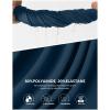 imageG Gradual Mens Swimsuit Trunks with Zipper Pockets Quick Dry Swimwear Bathing Suit Swim Briefs Board Shorts for MenDark Blue