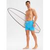 imageG Gradual Mens Swimsuit Trunks with Zipper Pockets Quick Dry Swimwear Bathing Suit Swim Briefs Board Shorts for MenLight Blue