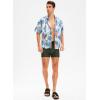 imageG Gradual Mens Swimsuit Trunks with Zipper Pockets Quick Dry Swimwear Bathing Suit Swim Briefs Board Shorts for MenOlive
