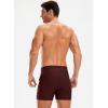 imageG Gradual Mens Swimsuit Trunks with Zipper Pockets Quick Dry Swimwear Bathing Suit Swim Briefs Board Shorts for MenWine