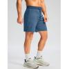 imageG Gradual Mens Workout Shorts with Zipper Pockets 7 Lightweight Quick Dry Athletic Gym Running Shorts for MenBlue