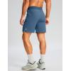 imageG Gradual Mens Workout Shorts with Zipper Pockets 7 Lightweight Quick Dry Athletic Gym Running Shorts for MenBlue