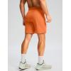 imageG Gradual Mens Workout Shorts with Zipper Pockets 7 Lightweight Quick Dry Athletic Gym Running Shorts for MenOrange