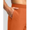 imageG Gradual Mens Workout Shorts with Zipper Pockets 7 Lightweight Quick Dry Athletic Gym Running Shorts for MenOrange