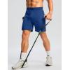 imageG Gradual Mens Workout Shorts with Zipper Pockets 7 Lightweight Quick Dry Athletic Gym Running Shorts for MenRoyal Blue