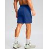 imageG Gradual Mens Workout Shorts with Zipper Pockets 7 Lightweight Quick Dry Athletic Gym Running Shorts for MenRoyal Blue