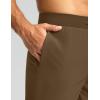 imageG Gradual Mens Workout Shorts with Zipper Pockets 7 Lightweight Quick Dry Athletic Gym Running Shorts for MenZbrown