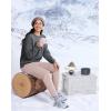 imageG Gradual Sherpa Sweatshirt for Women Fleece Sweatshirts Crewneck Pullover Warm Sweaters for WinterHeather Dark Grey