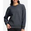 imageG Gradual Sherpa Sweatshirt for Women Fleece Sweatshirts Crewneck Pullover Warm Sweaters for WinterHeather Dark Grey