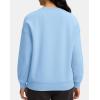 imageG Gradual Sherpa Sweatshirt for Women Fleece Sweatshirts Crewneck Pullover Warm Sweaters for WinterLight Blue