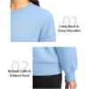imageG Gradual Sherpa Sweatshirt for Women Fleece Sweatshirts Crewneck Pullover Warm Sweaters for WinterLight Blue