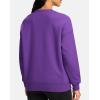 imageG Gradual Sherpa Sweatshirt for Women Fleece Sweatshirts Crewneck Pullover Warm Sweaters for WinterPurple
