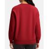 imageG Gradual Sherpa Sweatshirt for Women Fleece Sweatshirts Crewneck Pullover Warm Sweaters for WinterRed