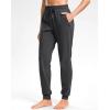 imageG Gradual Womens 30quot32quot34quot Inseam Tall Sweatpants Cotton Joggers with Zipper Pockets Yoga Lounge Athletic Pants for WomenCharcoal