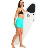 imageG Gradual Womens 3quot High Waisted Swim Board Shorts with Pockets Quick Dry Swimsuit Bottoms Bathing Suit for Women with LinerCyan