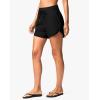 imageG Gradual Womens 4 High Waisted Swim Board Shorts Quick Dry Swimming Bathing Suit Bottoms for Women with Pockets LinerBlack