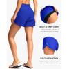 imageG Gradual Womens 4 High Waisted Swim Board Shorts Quick Dry Swimming Bathing Suit Bottoms for Women with Pockets LinerBlue