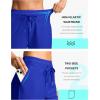 imageG Gradual Womens 4 High Waisted Swim Board Shorts Quick Dry Swimming Bathing Suit Bottoms for Women with Pockets LinerBlue