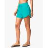 imageG Gradual Womens 4 High Waisted Swim Board Shorts Quick Dry Swimming Bathing Suit Bottoms for Women with Pockets LinerCyan