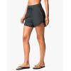 imageG Gradual Womens 4 High Waisted Swim Board Shorts Quick Dry Swimming Bathing Suit Bottoms for Women with Pockets LinerDark Grey