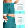 imageG Gradual Womens 4 High Waisted Swim Board Shorts Quick Dry Swimming Bathing Suit Bottoms for Women with Pockets LinerLake Blue