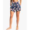 imageG Gradual Womens 4 High Waisted Swim Board Shorts Quick Dry Swimming Bathing Suit Bottoms for Women with Pockets LinerNavy Flower