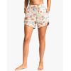 imageG Gradual Womens 4 High Waisted Swim Board Shorts Quick Dry Swimming Bathing Suit Bottoms for Women with Pockets LinerOrange Flower