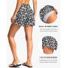 imageG Gradual Womens 4 High Waisted Swim Board Shorts Quick Dry Swimming Bathing Suit Bottoms for Women with Pockets LinerWhite Flower