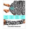 imageG Gradual Womens 4 High Waisted Swim Board Shorts Quick Dry Swimming Bathing Suit Bottoms for Women with Pockets LinerWhite Flower