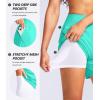 imageG Gradual Womens 5quot High Waisted Swim Board Shorts Quick Dry UPF 50 Swimming Beach Shorts for Women with Liner PocketsCyan