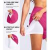 imageG Gradual Womens 5quot High Waisted Swim Board Shorts Quick Dry UPF 50 Swimming Beach Shorts for Women with Liner PocketsRosy