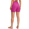 imageG Gradual Womens 5quot High Waisted Swim Board Shorts with Phone Pockets UPF 50 Quick Dry Beach Shorts for Women with LinerPlum