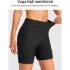 imageG Gradual Womens 6quot High Waisted Swim Board Shorts Tummy Control Quick Dry Bathing Bottoms for Women with Panty Pockets
