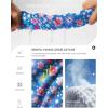 imageG Gradual Womens 7quot High Waisted Swim Board Shorts with Pockets Quick Dry Beach Swimming Shorts for Women with LinerBlue Flower