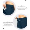 imageG Gradual Womens 7quot High Waisted Swim Board Shorts with Pockets Quick Dry Beach Swimming Shorts for Women with LinerDark Blue