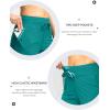 imageG Gradual Womens 7quot High Waisted Swim Board Shorts with Pockets Quick Dry Beach Swimming Shorts for Women with LinerLake Blue