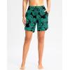 imageG Gradual Womens 7quot High Waisted Swim Board Shorts with Pockets Quick Dry Beach Swimming Shorts for Women with LinerLeaf