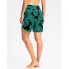 imageG Gradual Womens 7quot High Waisted Swim Board Shorts with Pockets Quick Dry Beach Swimming Shorts for Women with LinerLeaf