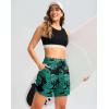 imageG Gradual Womens 7quot High Waisted Swim Board Shorts with Pockets Quick Dry Beach Swimming Shorts for Women with LinerLeaf