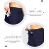 imageG Gradual Womens 7quot High Waisted Swim Board Shorts with Pockets Quick Dry Beach Swimming Shorts for Women with LinerNavy